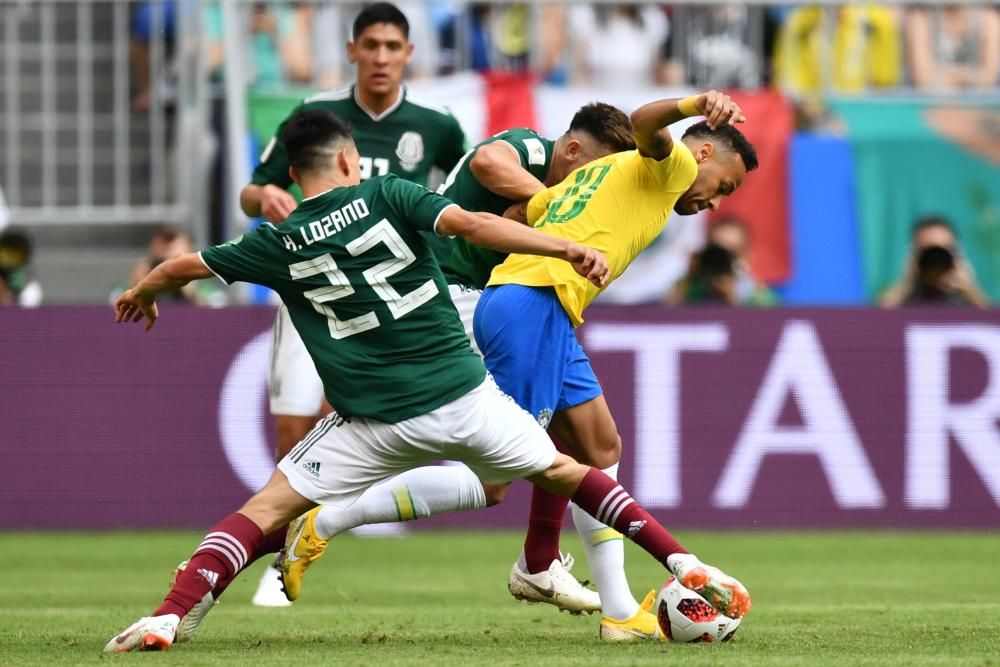 Mundial de Rusia: Brasil-México