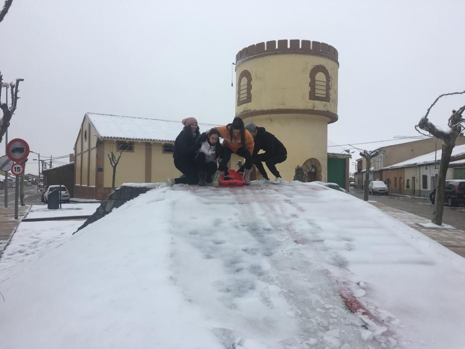 Nieve en Moraleja del Vino