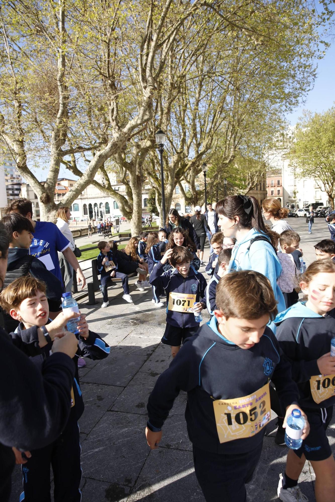 En imágenes: Carrera solidaria y jornada de convivencia en el colegio Santo Ángel