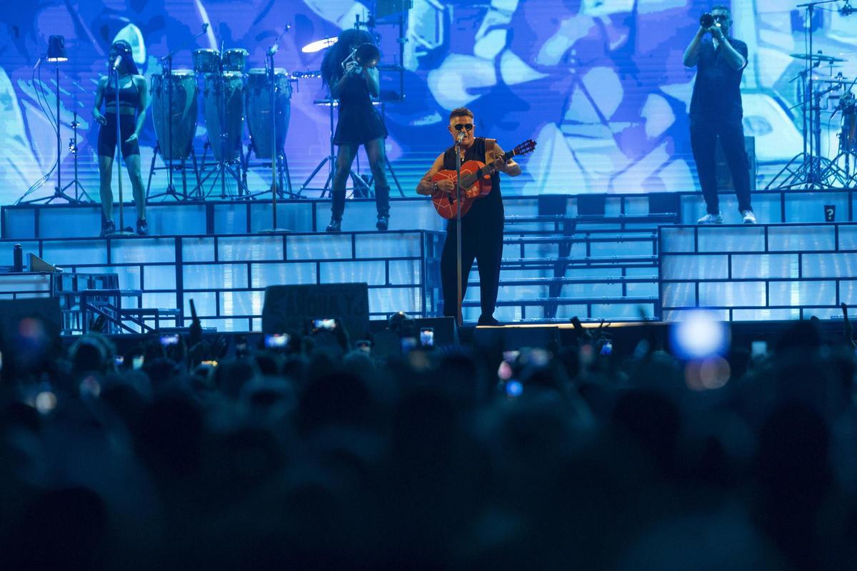 El concierto de Alejandro Sanz en Palma, en imágenes