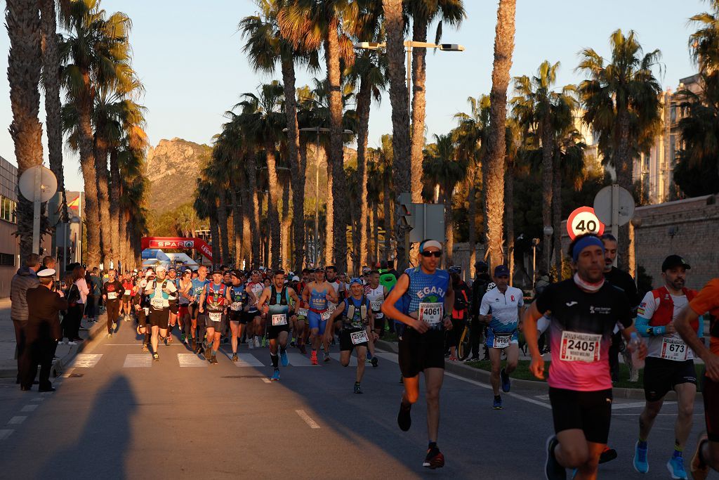 Ruta de las fortalezas: ambiente previo y salida