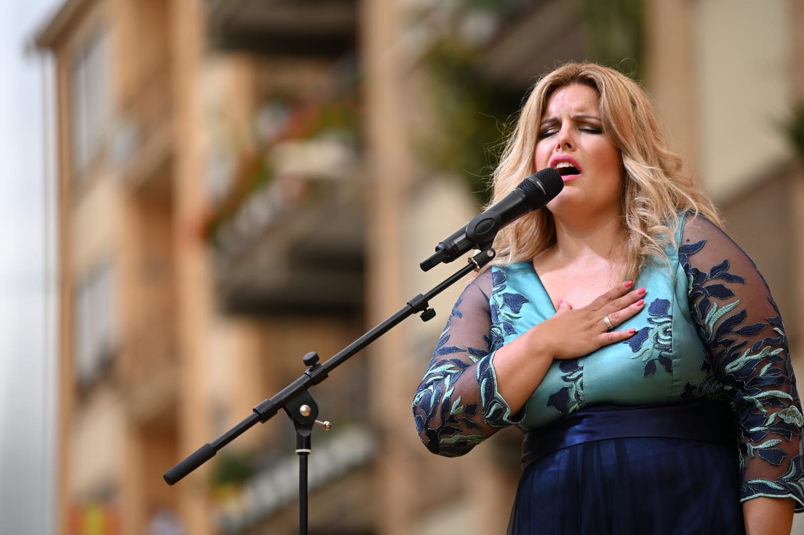 Las fotos del tributo a Rocío Jurado en el día de los mayores de las fiestas de Almassora