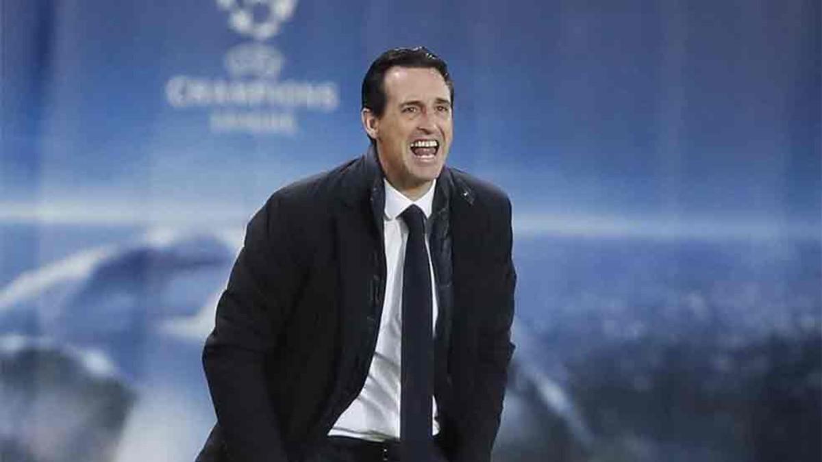 Emery, entrenador del PSG