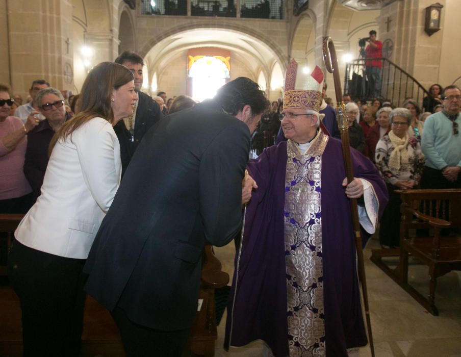 El obispo de la Diócesis de Orihuela-Alicante, Jesús Murgui, ha presidido la Santa Misa Jubilar.