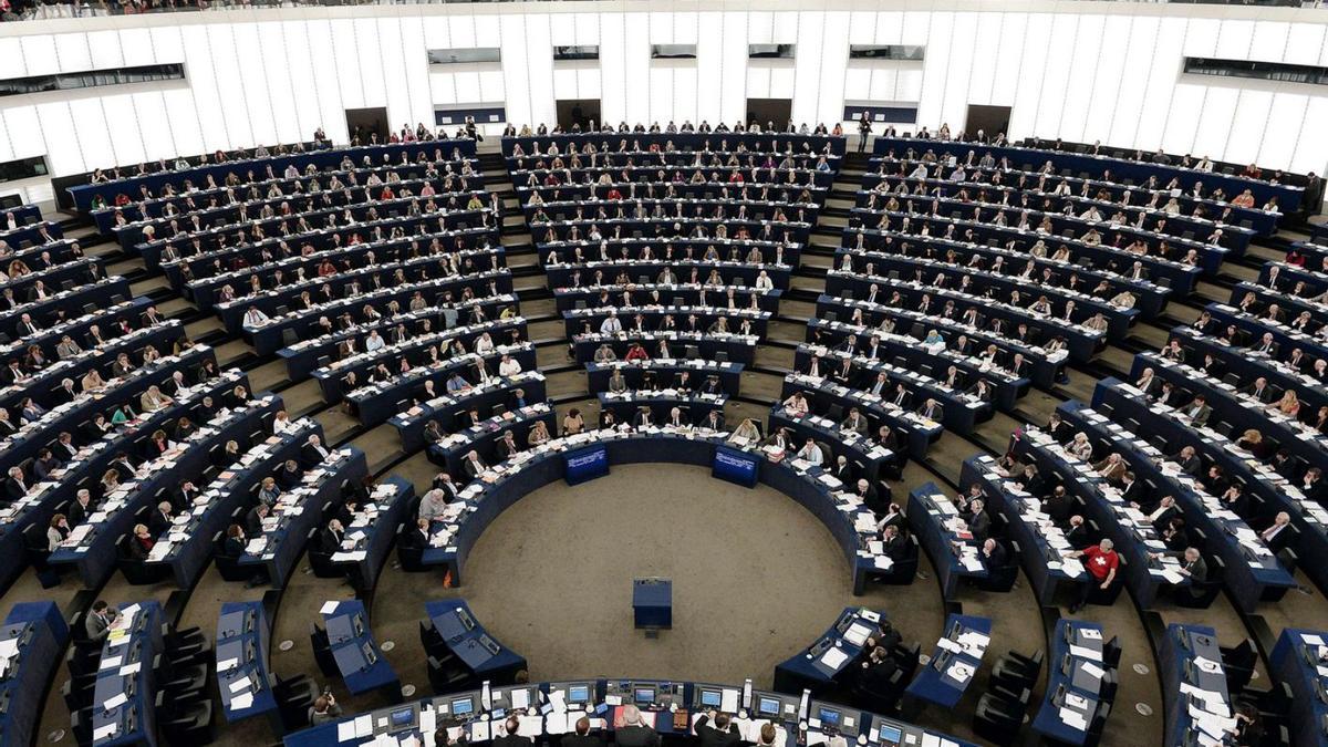 El parlament europeu en una imatge d'arxiu