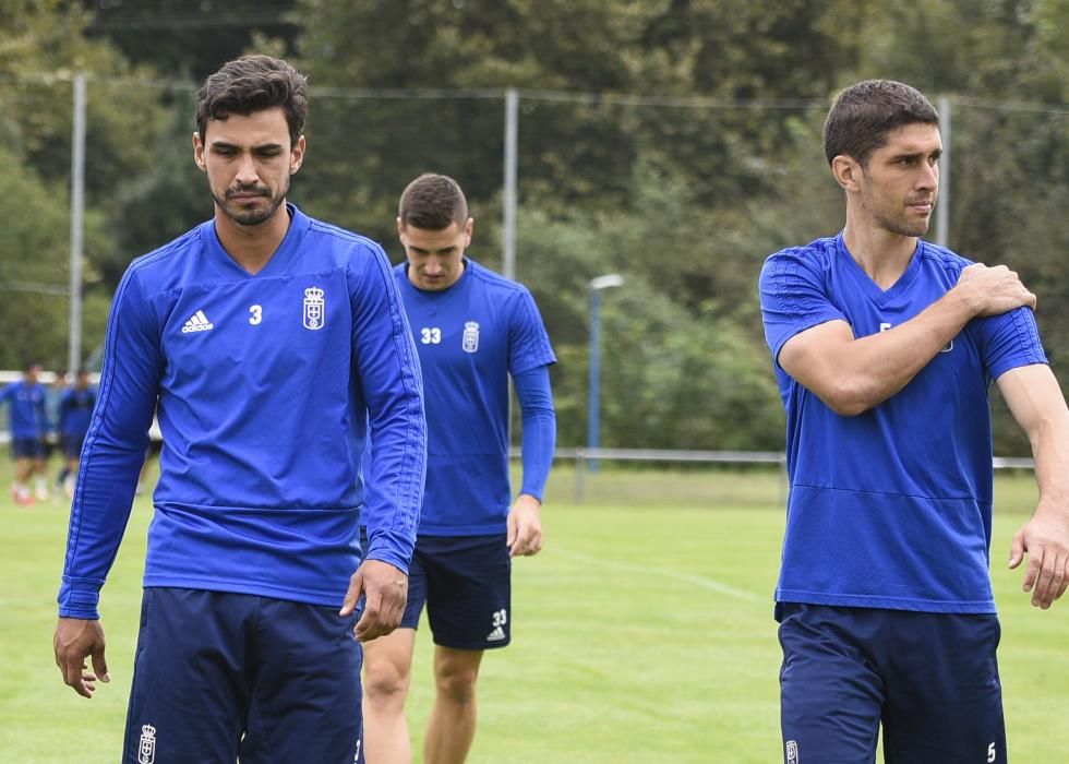 Entrenamiento del Oviedo