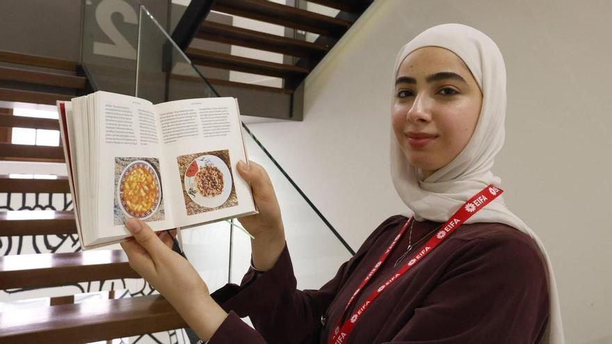 Dalia Hammad lleva a Gijón el testimonio del sufrimiento de su familia en Gaza: "Mi sueño es poder volver a Palestina cuando sea libre"