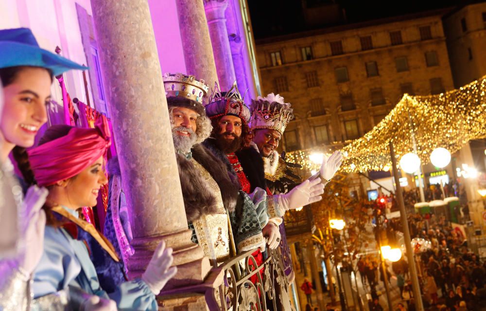 Los Reyes Magos llegan a Palma