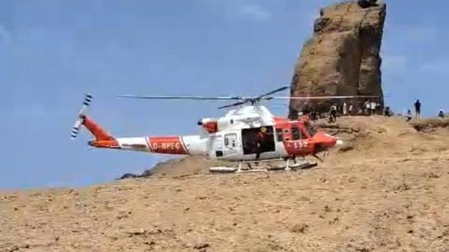 Rescate en el Roque Nublo