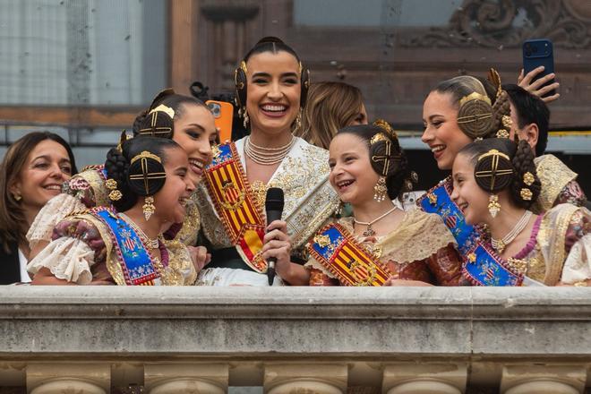 Así ha sido la mascletà de hoy, 4 de marzo, a cargo de la pirotecnia Dragón