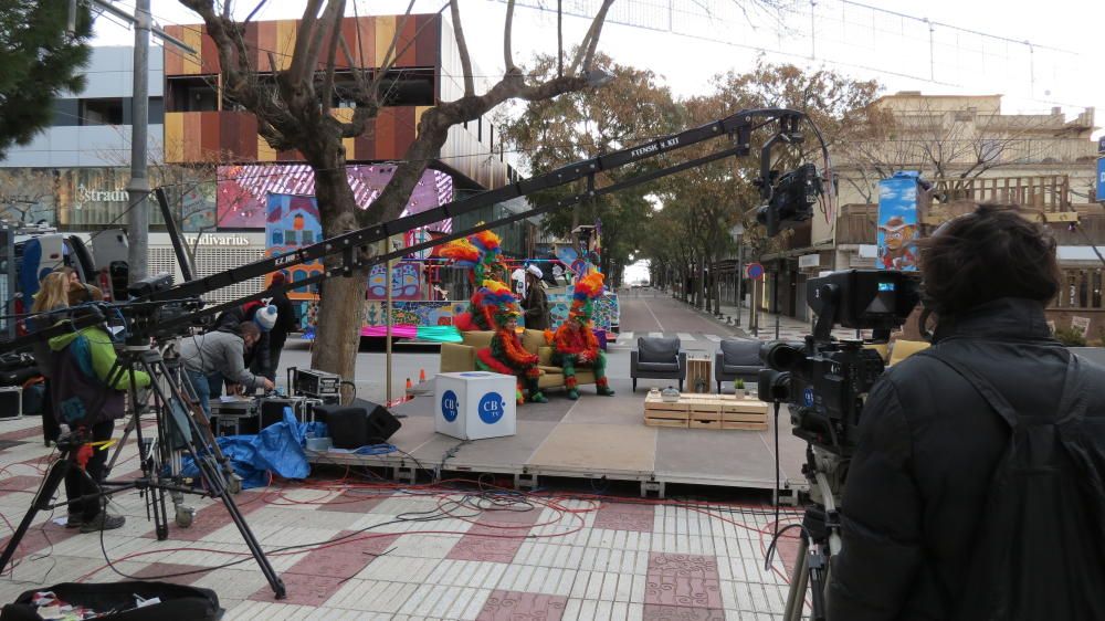 Pregó de Carnaval i el canvi d’atributs dels Reis Carnestoltes a Platja d''Aro