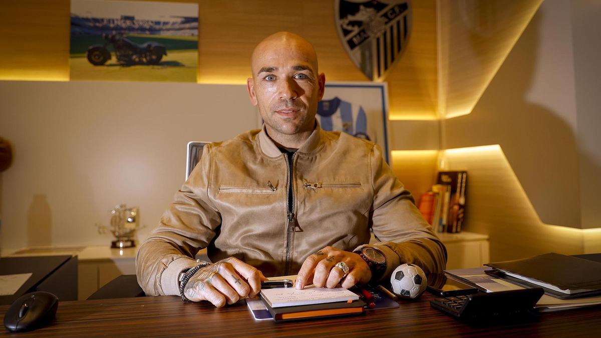 Manolo Gaspar, director deportivo del Málaga CF