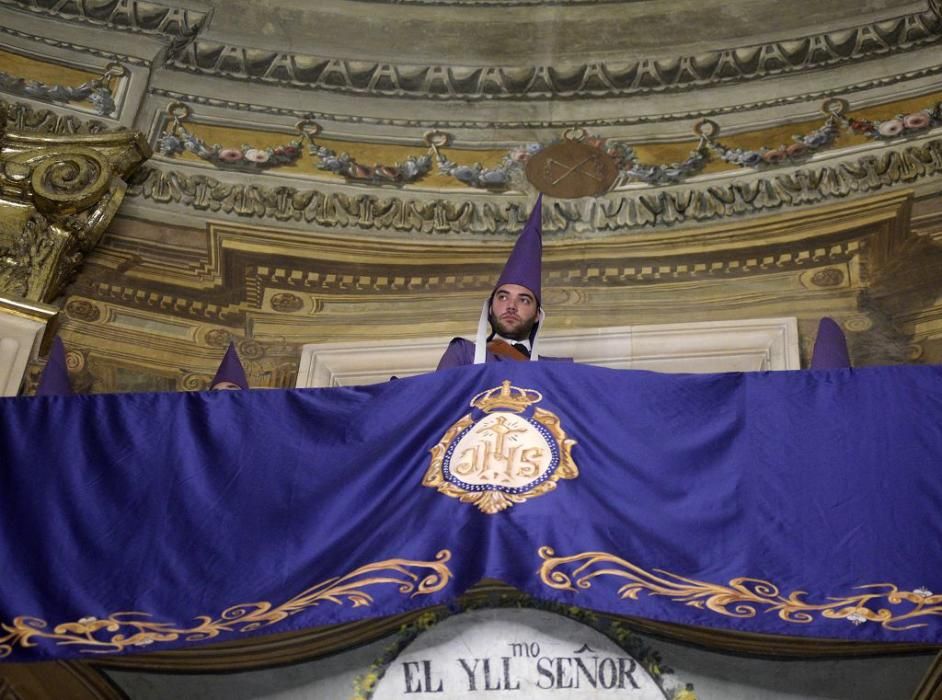 Murcia se queda sin la procesión de los 'salzillos' por la lluvia