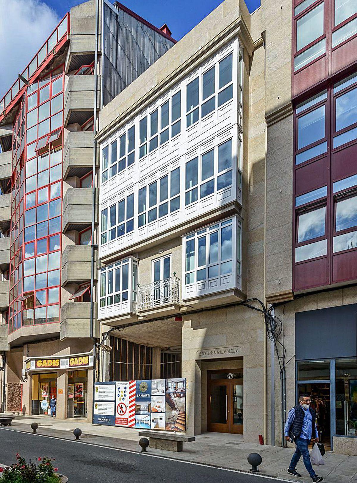 Huerto urbano para los pisos del edificio que ampliará Gadis y el parking Catromar