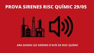 SIMULACRO | Así suena la alerta por riesgo químico que se recibe en los móviles