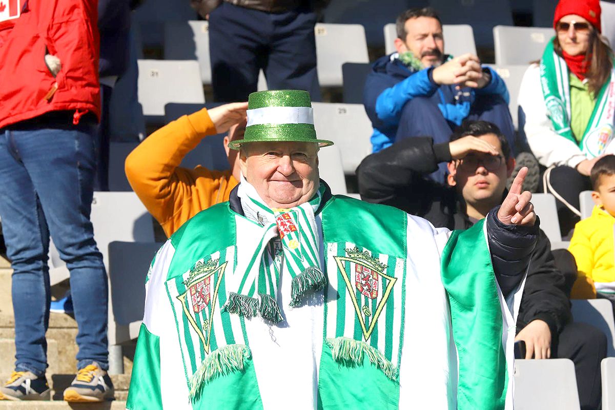 Las imágenes de la afición del Córdoba CF - Celta B