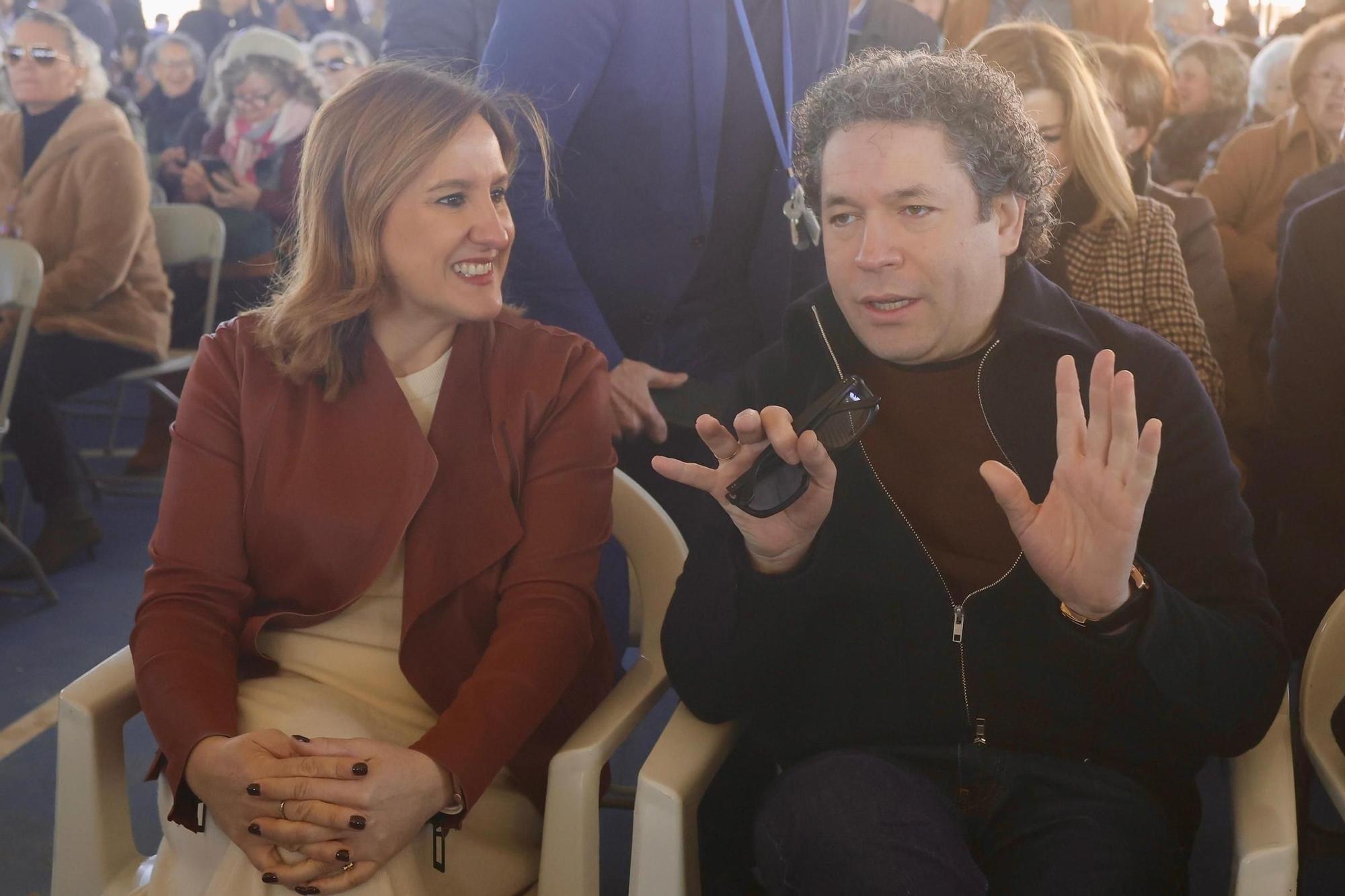 Dudamel vuelve a dirigir bandas de música en Castellar-l'Oliveral