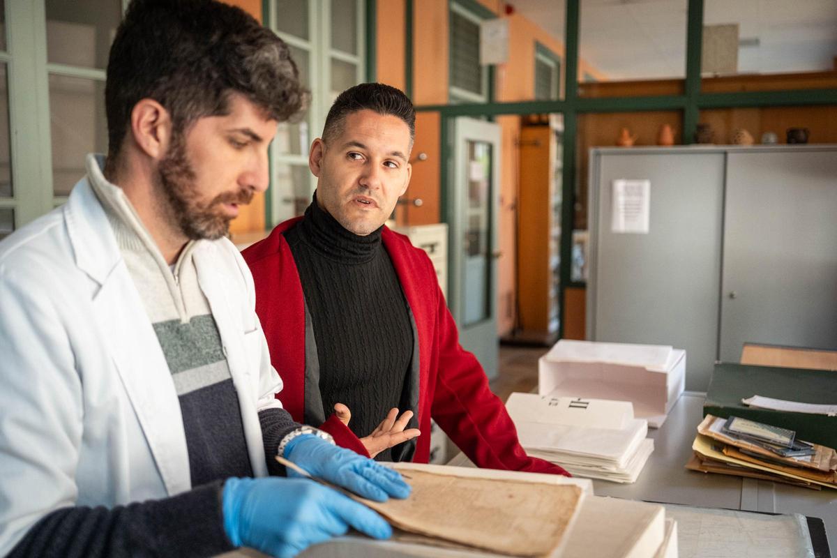 Daniel Melián, responsable del Archivo Histórico de La Laguna