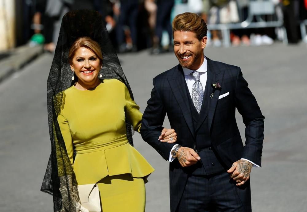 Casament de Sergio Ramos i Pilar Rubio