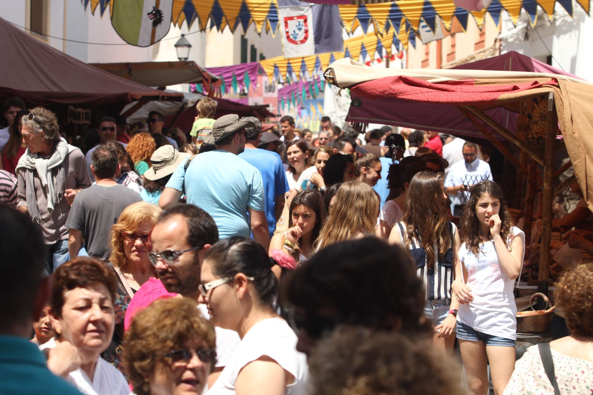 Edición de 2013 de la Feria Medieval de Ibiza.