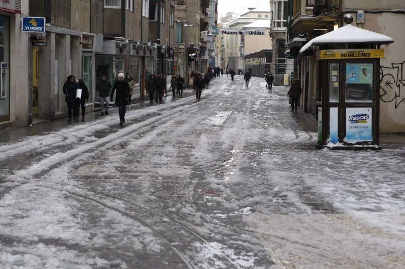 Nevada en Zamora: La ciudad, intransitable