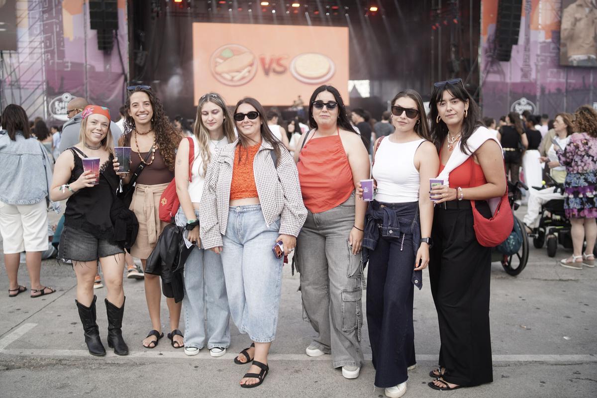 Público en la segunda jornada del Morriña Fest en el Muelle de la Batería en A Coruña