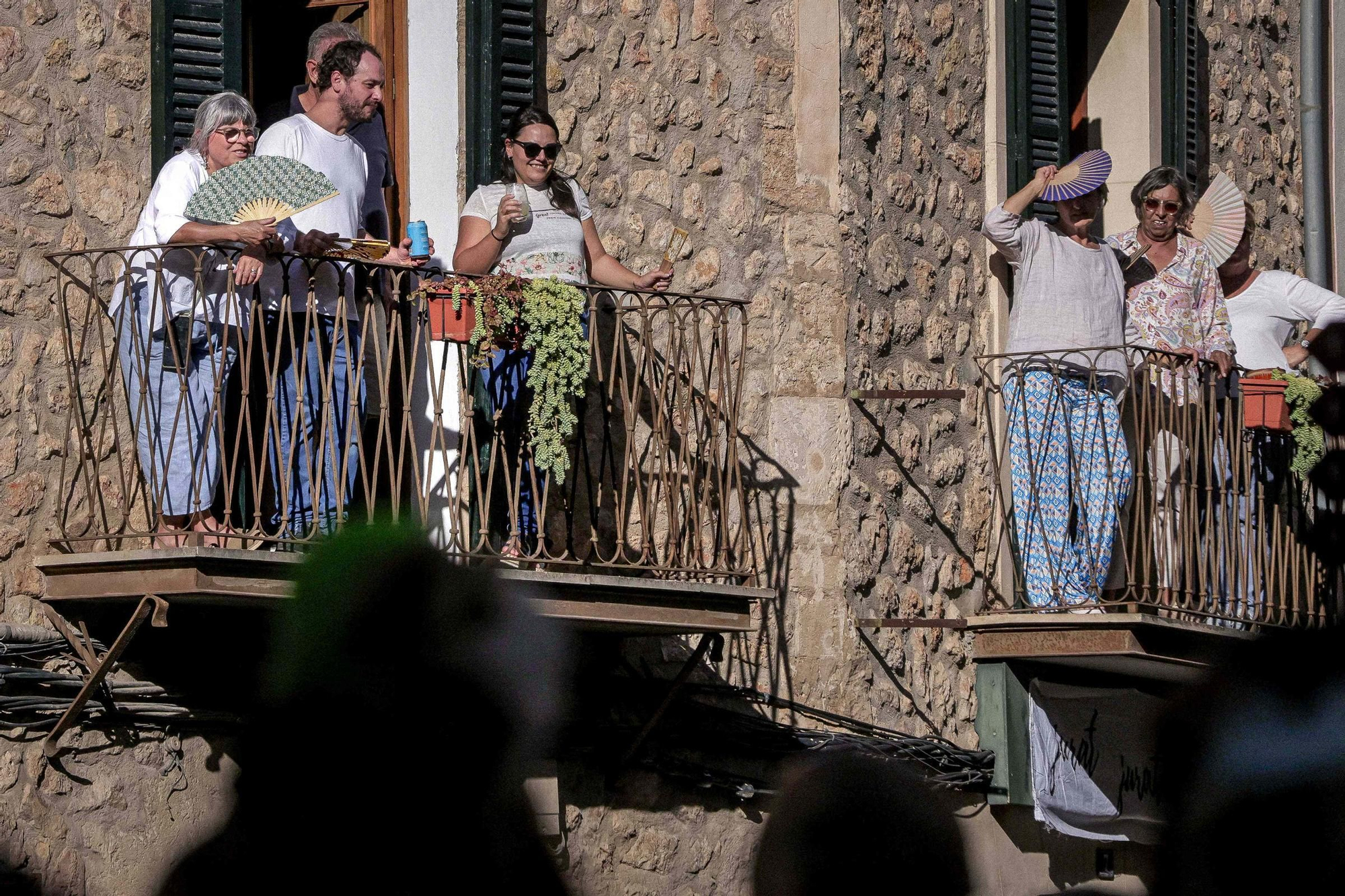 Así ha vivido Bunyola la 'Correguda en roba interior'
