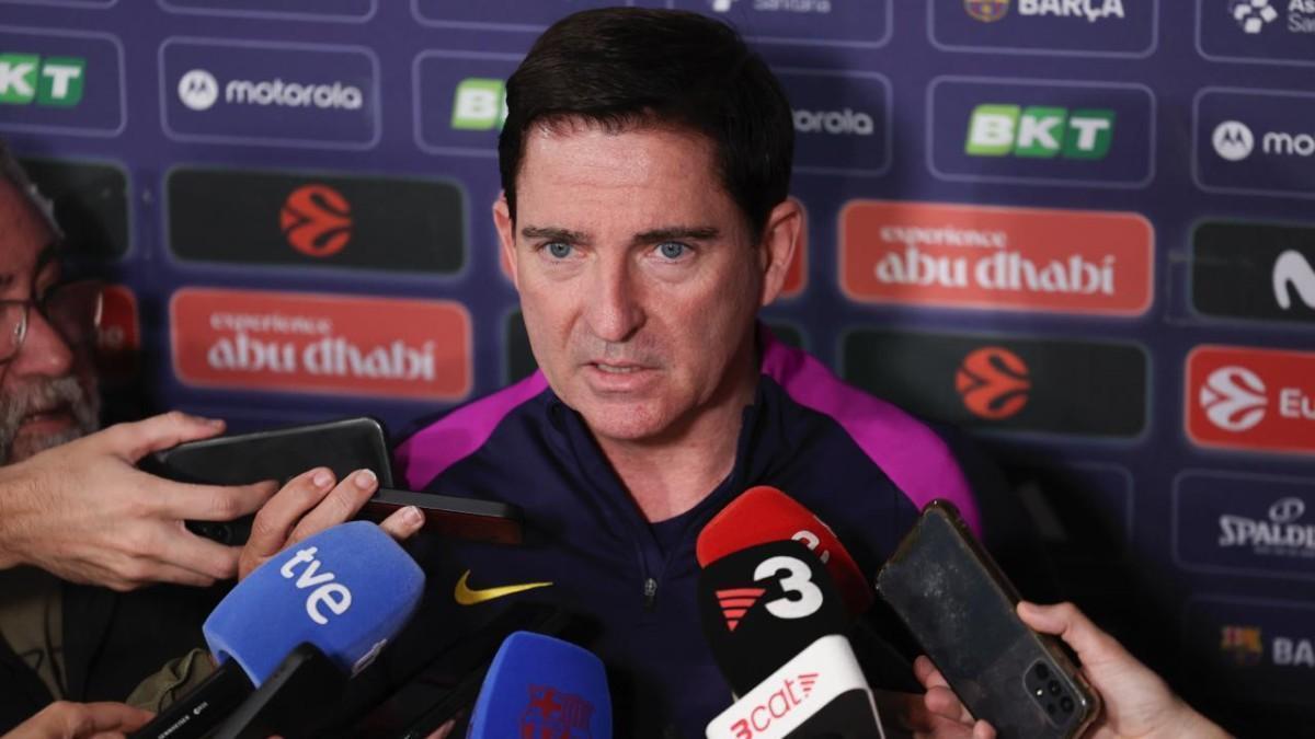 Xavi Pascual, sobre su posible dimisión: "O estamos cerca de ganar o mejor no estar"