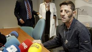 El torero va patir una greu cornada a la cara en la segona corrida de la Fira del Pilar, el 7 d’octubre passat..