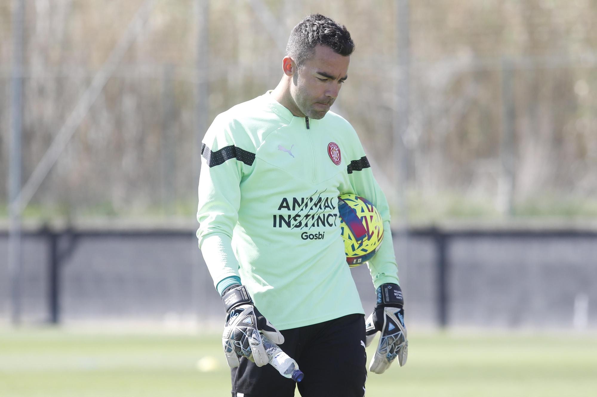 Entrenament de portes obertes del Girona FC