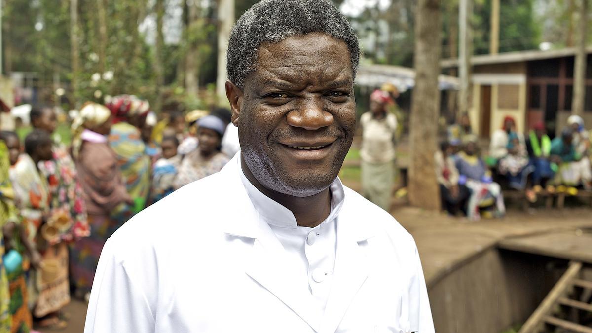 El médico congoleño Denis Mukwege, en su hospital de Bukavu, en la parte este de República Democrática del Congo