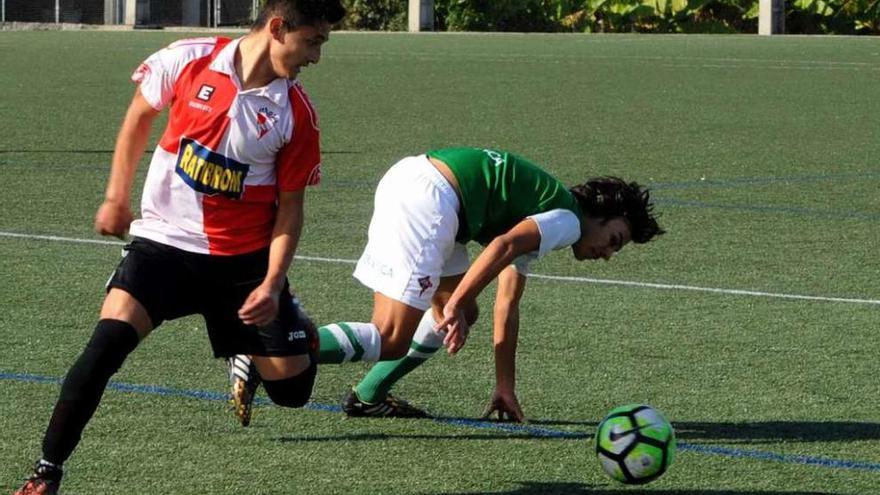 Los juveniles vilagarcianos son octavos en la Liga Nacional. // Iñaki Abella