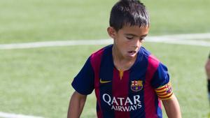 Marc Bernal llegó al Barça en el curso 2014-15