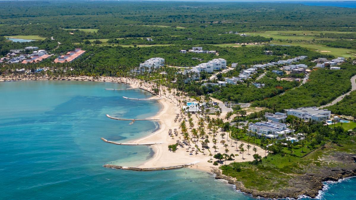 Playa Nueva Romana, en República Dominicana, residencial de Grupo Piñero con una extensión que supera las 600 hectáreas.