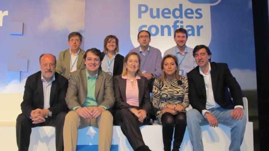 Valdeón, en la convención de candidatos celebrada en Toledo