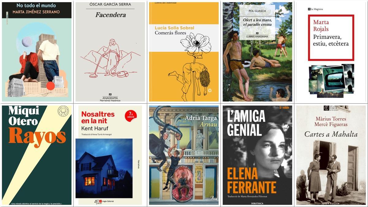 Portadas de algunos de los libros recomendados