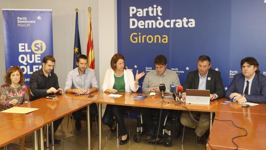 Bonvehí presenta la campanya pel &#039;sí&#039; a Girona