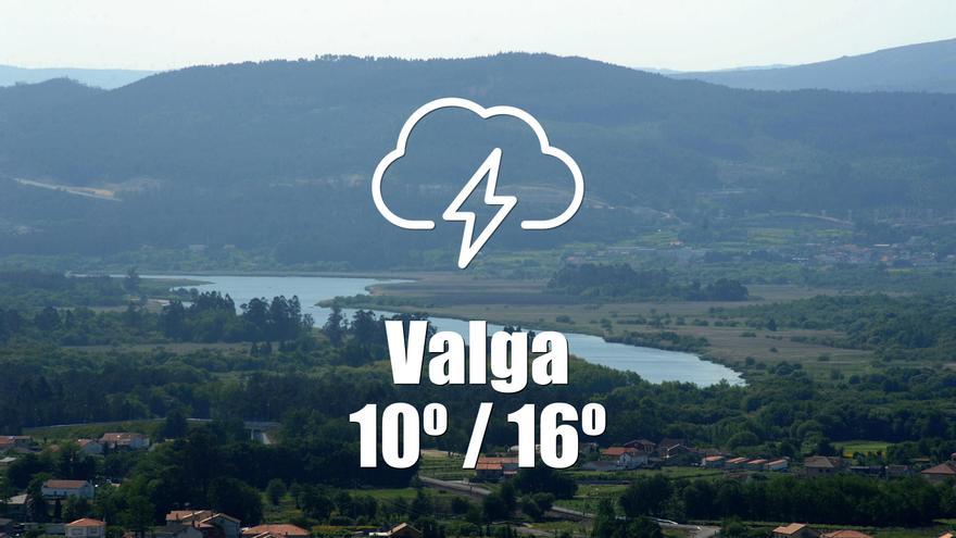 El tiempo en Valga: previsión meteorológica para hoy, miércoles 15 de mayo