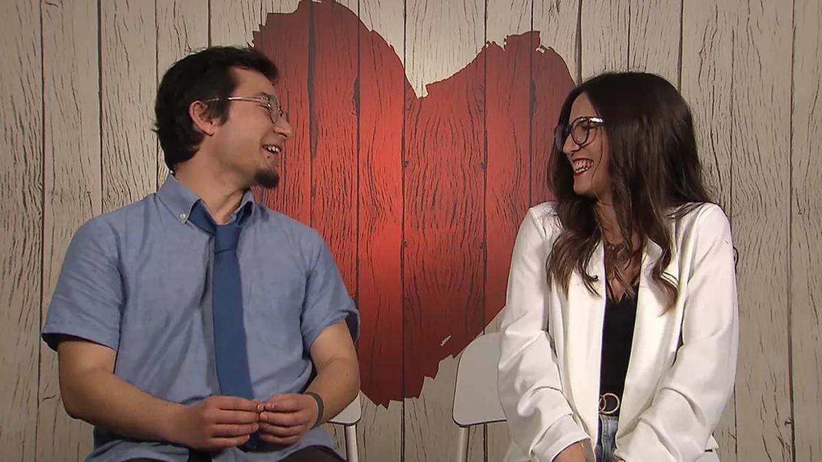 Izumi y Andrea en su cita de 'First dates'.