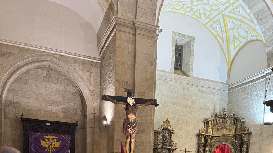 GALERÍA| El Cristo de la Agonía en el Silencio de Fuentesaúco