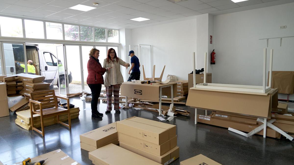 Renovación del Centro Municipal de Convivencia con la colaboración de Ikea.