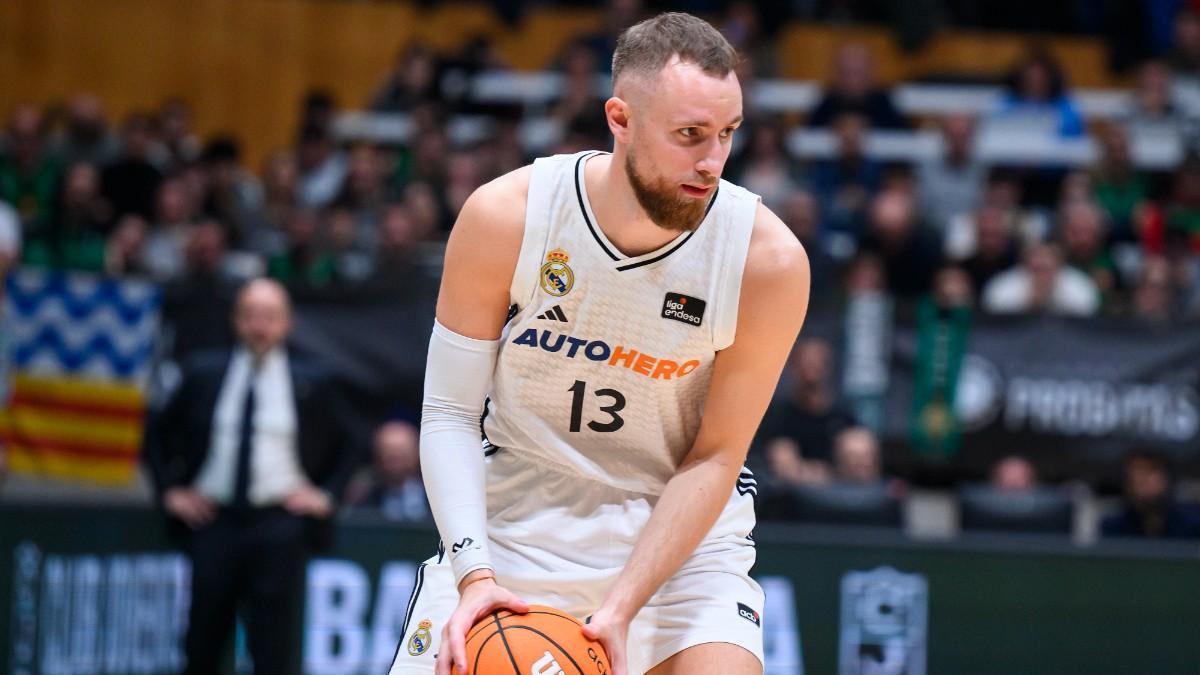 Dzanan Musa en el partido de Liga Endesa ante el Joventut