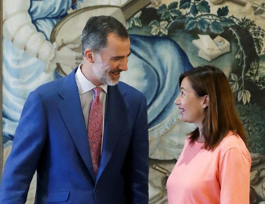 Mallorca-Audienz von König Felipe VI. im Almudaina-Palast