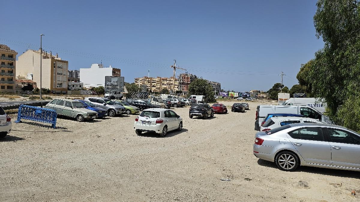 Uno de los aparcamientos disuasorios de La Vila.