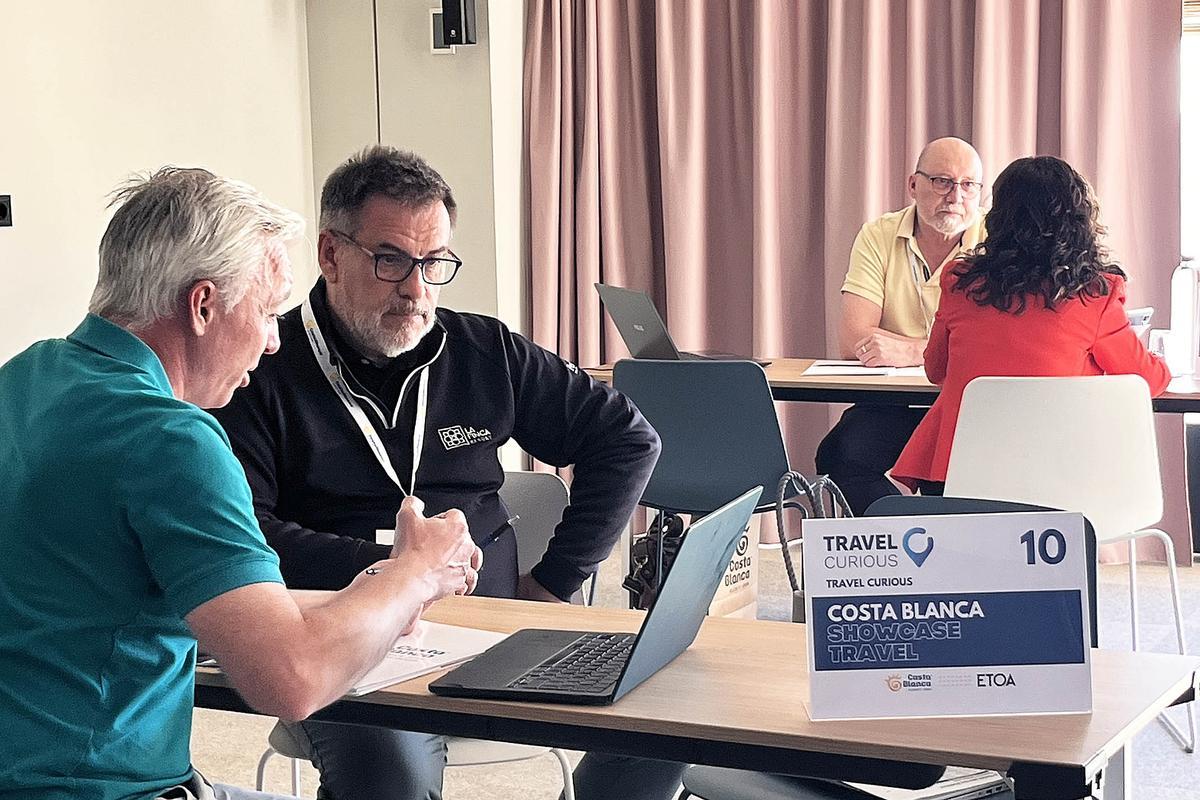 Un momento de la jornada de trabajo celebrada con los turoperadores de USA y Canadá.