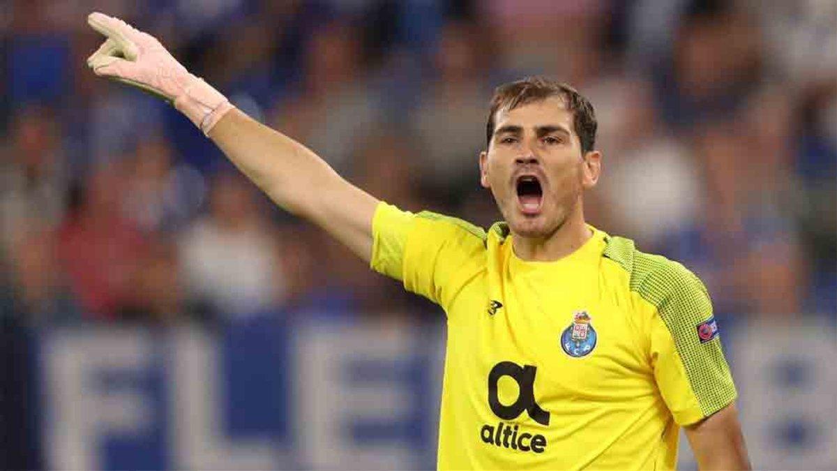 Iker Casillas, portero del Oporto