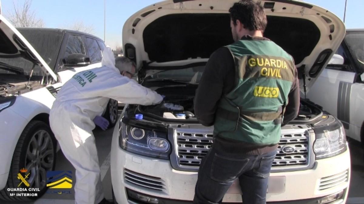 Recuperados en 17 países más de 300 coches robados en España