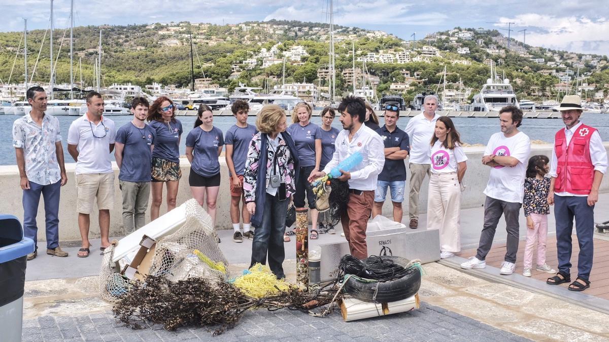 La Reina doña Sofía participó en la actividad de Libera