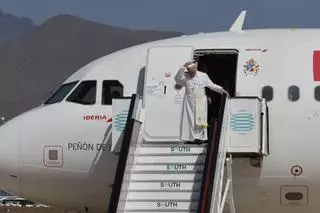 Llegada del papa León XIV a Gran Canaria