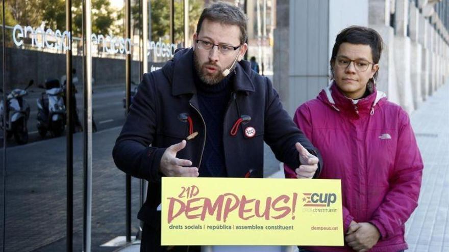 La CUP: &quot;No queremos una Constitución española en versión catalana&quot;